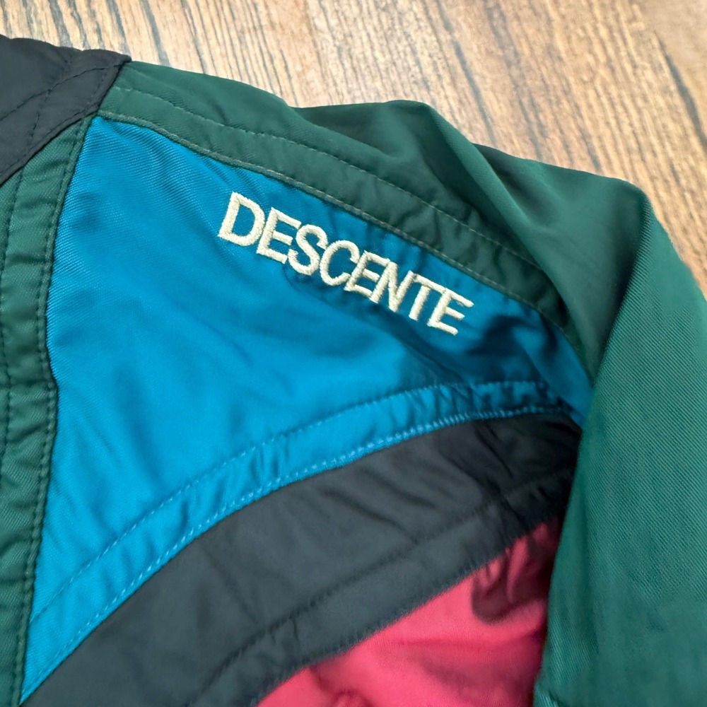Vintage Descente Ski Puffer Jacket Mens Size M Colorblock 90s Retro SnowBoard - Picture 5 of 13